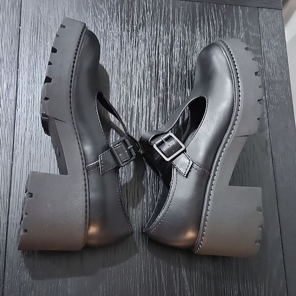 BRAND NEW MADDEN GIRL G-CRATE PLASFORM MARY JANE T-STRAP FLAT SHOE G1 - Picture 11 of 16